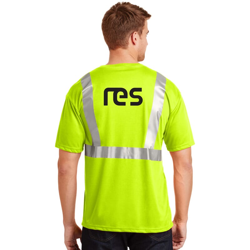 RES Cornerstone ANSI 107 Class 2 Safety T-Shirt