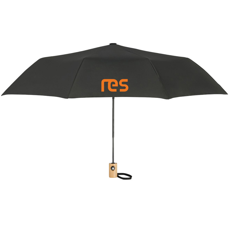 RES 42&quot; Recycled Folding Auto Open Umbrella