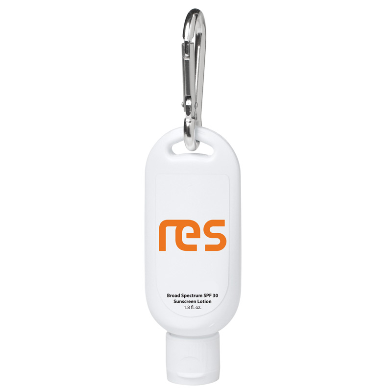 RES 1.8 OZ. SPF 30 Sunscreen with Carabiner