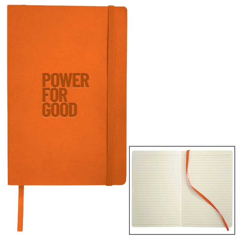 RES 8.0" H x 5.5" W FSC Mix Pedova UltraHyde Soft Bound JournalBook - Power for Good