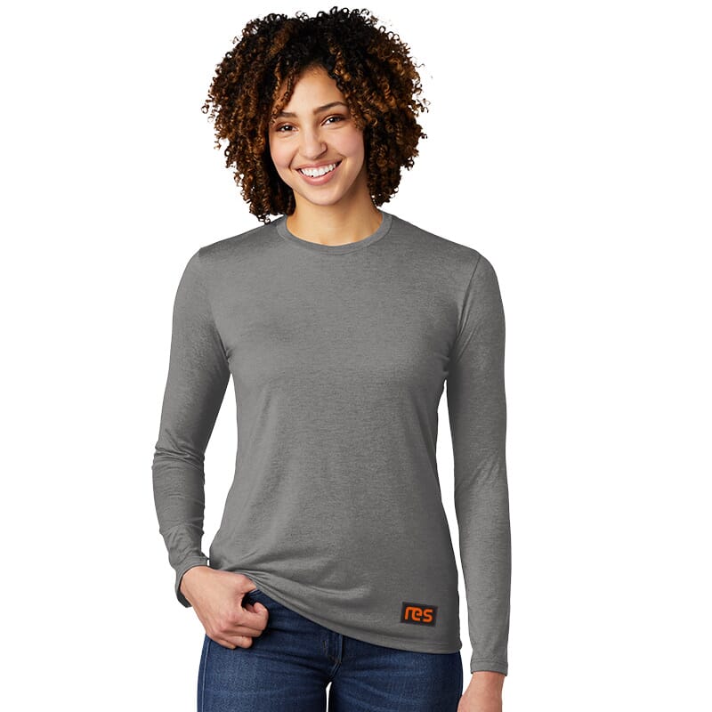 RES Allmade Ladies Tri-Blend Long Sleeve Tee