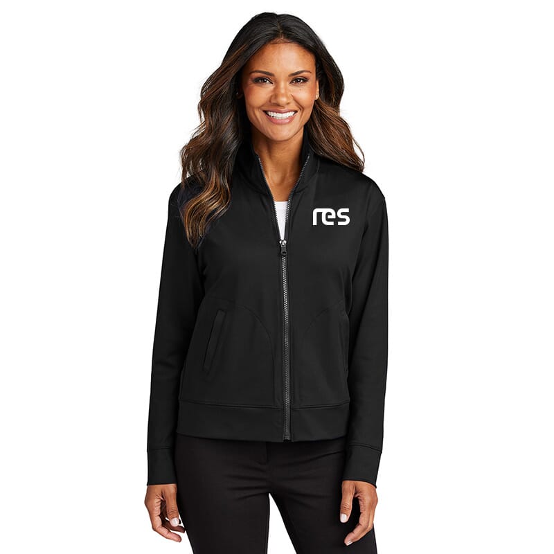 RES Port Authority Ladies C-FREE Double Knit Full-Zip