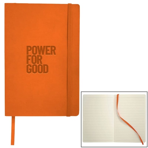 [100824888] RES 8.0" H x 5.5" W FSC Mix Pedova UltraHyde Soft Bound JournalBook - Power for Good