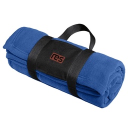 [100826772] RES Port Authority Fleece Blanket with Carrying Strap