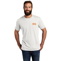 [101067986] RES Allmade Unisex Tri-Blend Left Chest Logo Tee